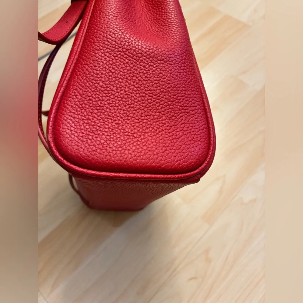 Parisa Wang Red Leather convertible bag